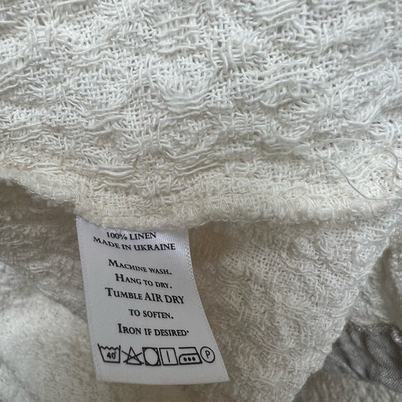 Crown Linen Designs Textured Lagenlook Long Tunic Dress - Picture 15 of 16